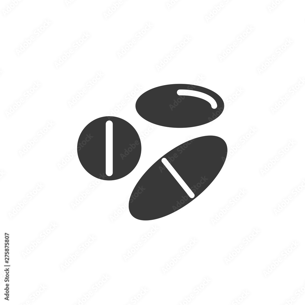 Pill capsule icon template black color editable. Pill capsule symbol vector sign isolated on white background. Simple logo vector illustration for graphic and web design. Pill capsule icon template black color editable. Pill capsule symbol vector sign isolated on white background. Simple logo vector illustration for graphic and web design.