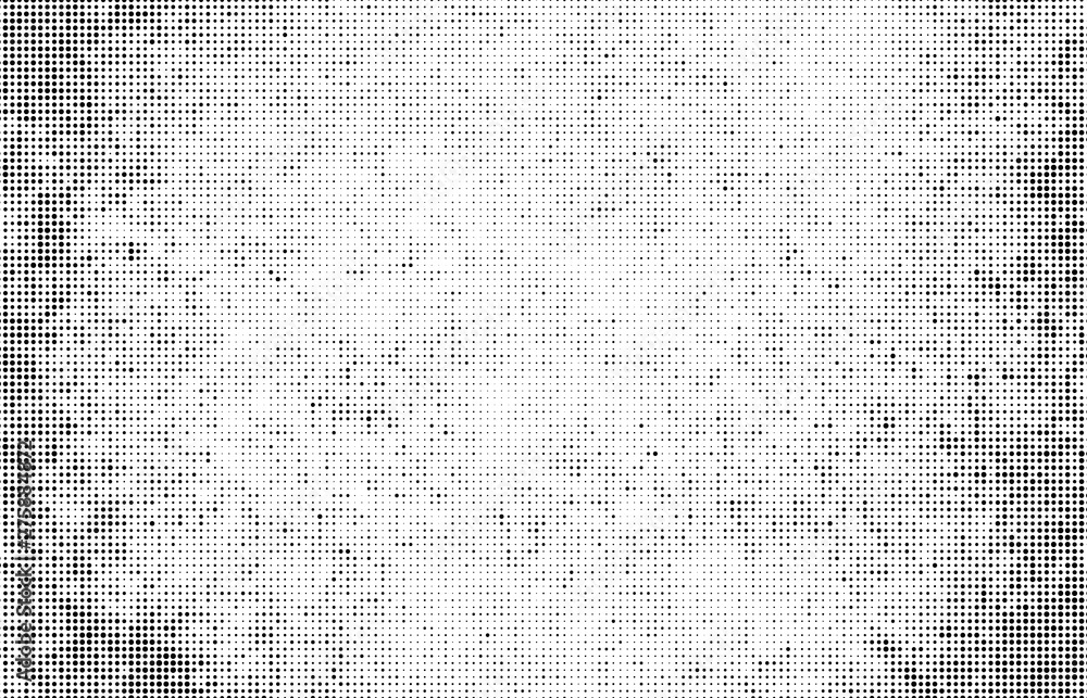 Halftone texture abstract wave of dots