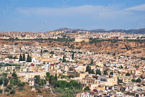 Scenic view of Fes in Morocco © Vedrana