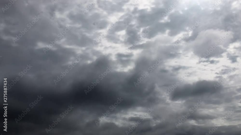 暗雲 タイムラプス 暗雲 タイムラプス
