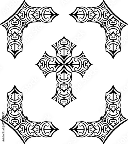 Abstract Crucifix