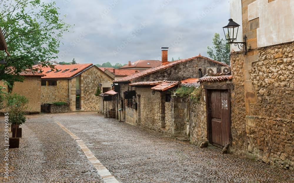 medieval streets of Santillana del Mar