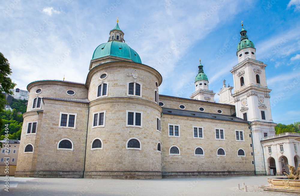 Salzburg cathedral in Austria