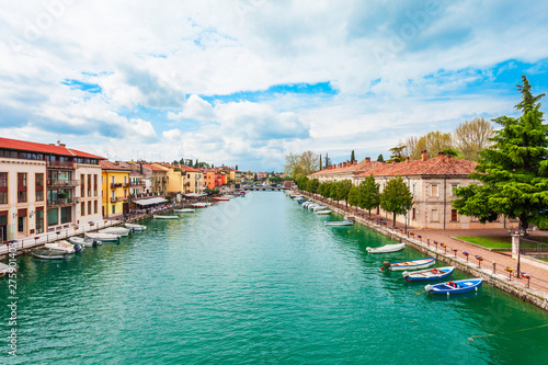 Peschiera del Garda town, Italy