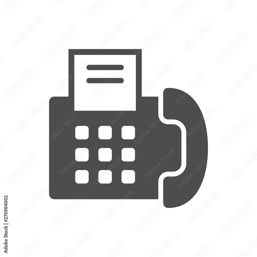 fax vector icon fax vector icon