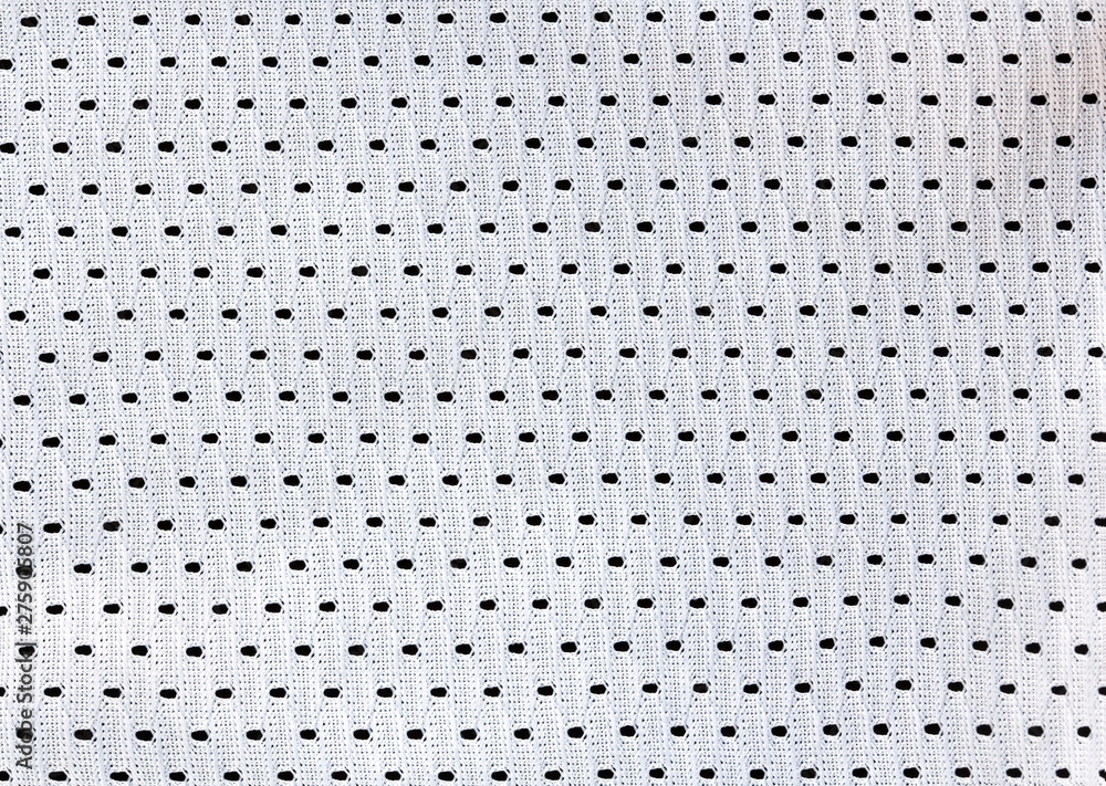 breathable mesh fabric texture sportswear Stock Photo