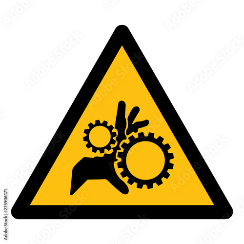 Moving Parts Symbol Isolate On White Background,Vector Illustration EPS.10