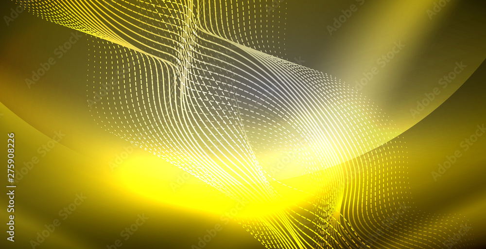Neon lines shiny glowing background Neon lines shiny glowing background