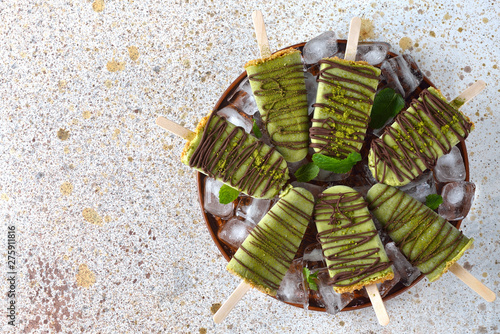 Alternative vegan popsicle photo