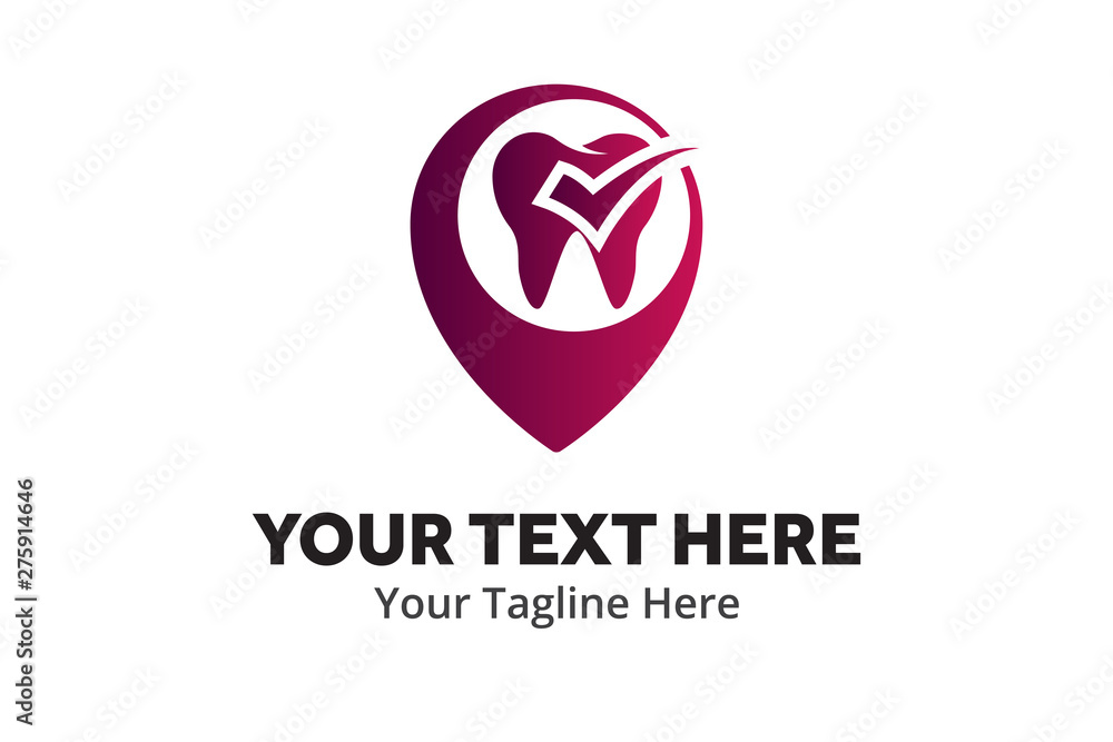 Fototapeta premium dental logo