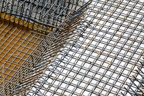 Reinforced concrete casting framework
