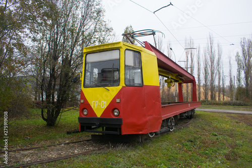 Tram GR-01 for rail transportation, Lipetsk tram depot