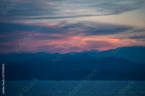 atardecer en cerdeña