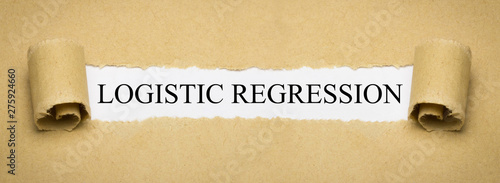 Billede på lærred Logistic regression