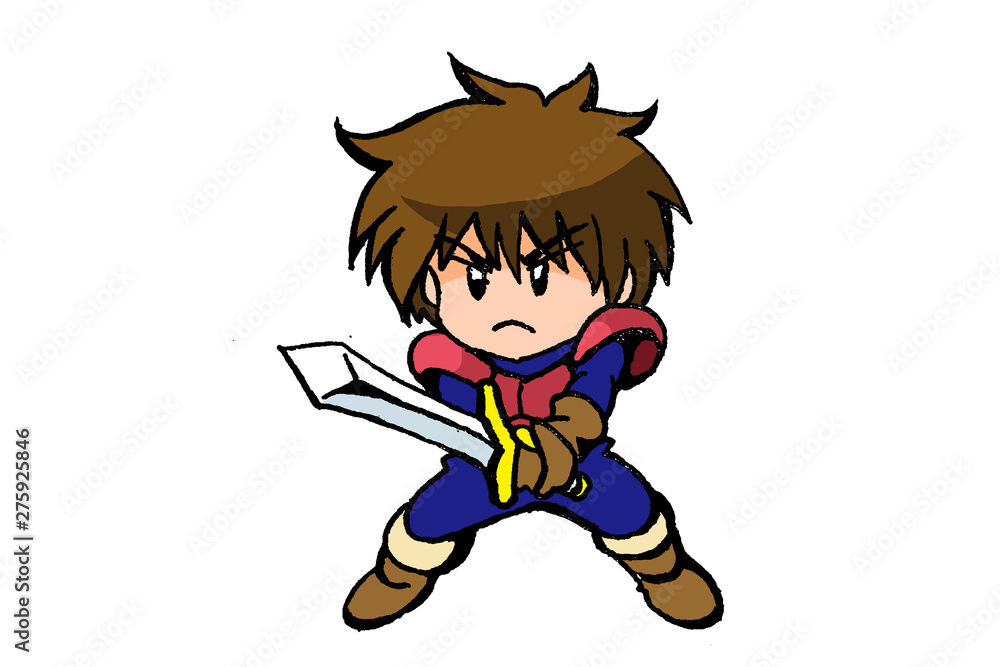 ファンタジーゲームの主役・ファイター ファンタジーゲームの主役・ファイター