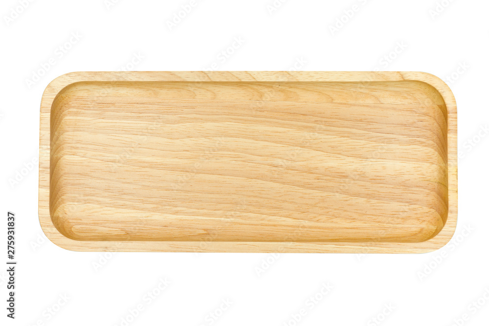 wooden plate isolated on white background wooden plate isolated on white background
