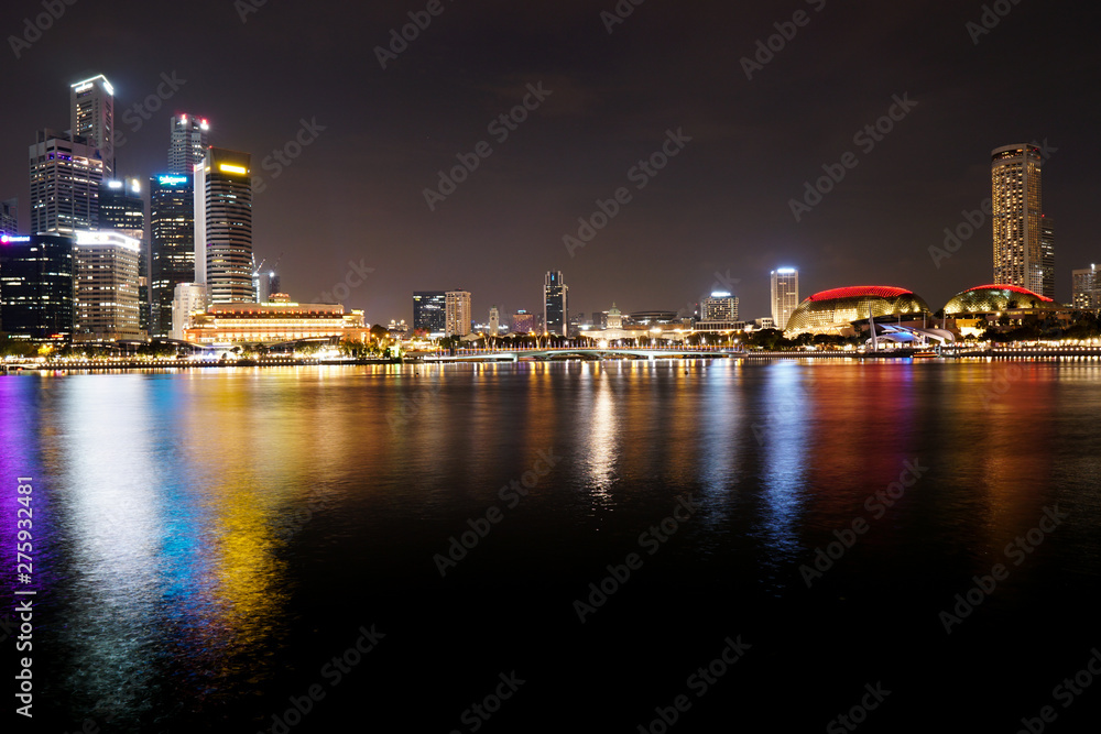 Obraz premium Singapore night life