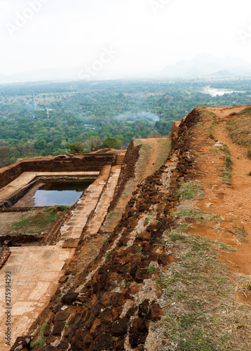 Sigiriya ancient rock in Sri Lanka