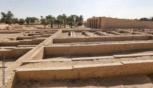 Mortuary Temple of Seti I in Luxor, Egypt photo