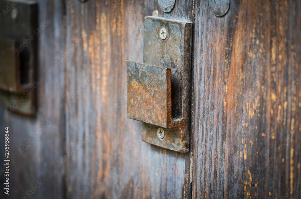 ancient doors close up on the historical streets of Spain ancient doors close up on the historical streets of Spain