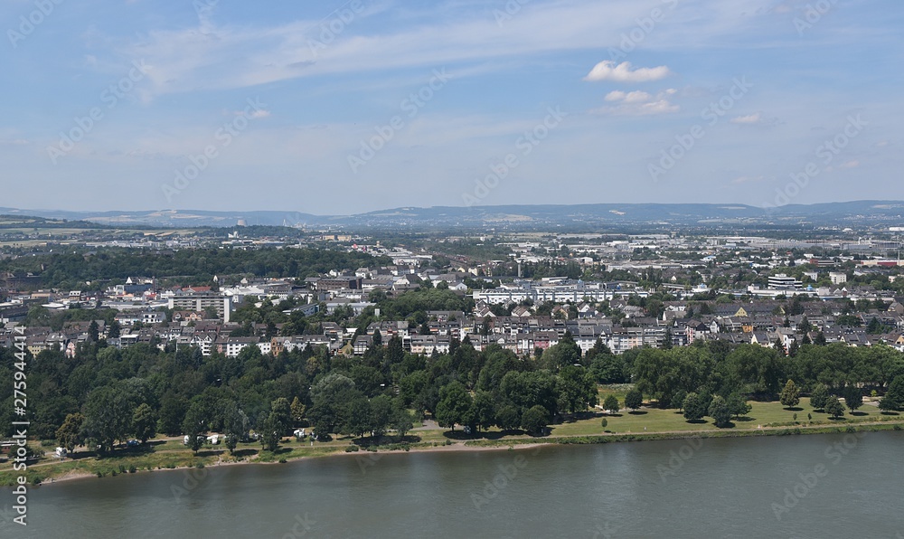  Niemiecki zakątek, w którym Mosel spotyka Ren w Koblenz