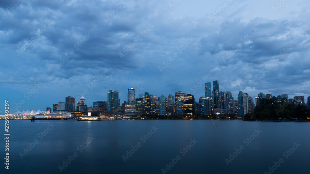 Vancouver bei Nacht