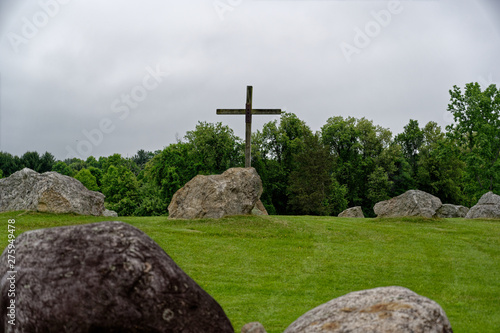 Landscape with Cross