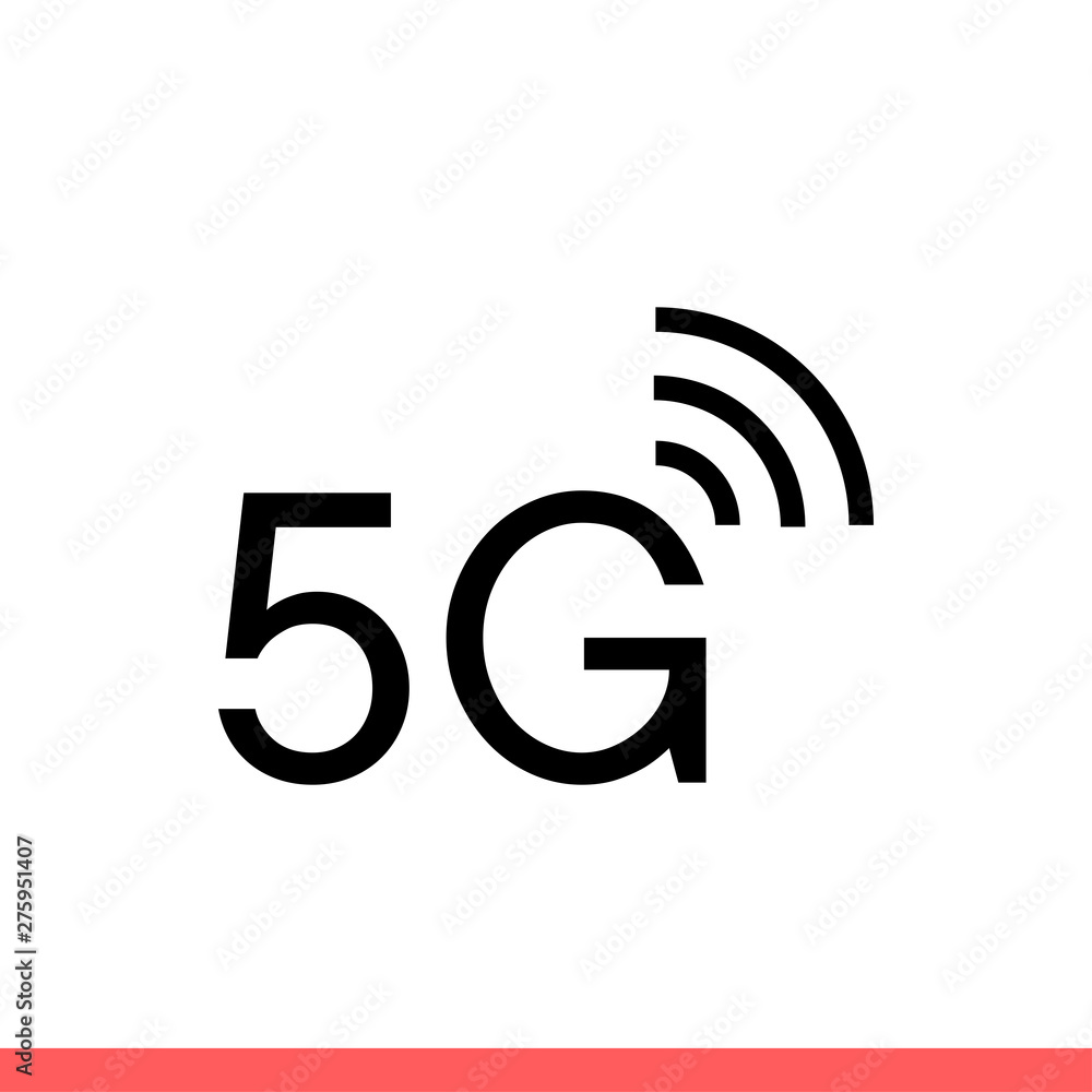 5g vector icon, mobile set symbol . Simple, flat design isolated on white background for web or mobile app 5g vector icon, mobile set symbol . Simple, flat design isolated on white background for web or mobile app