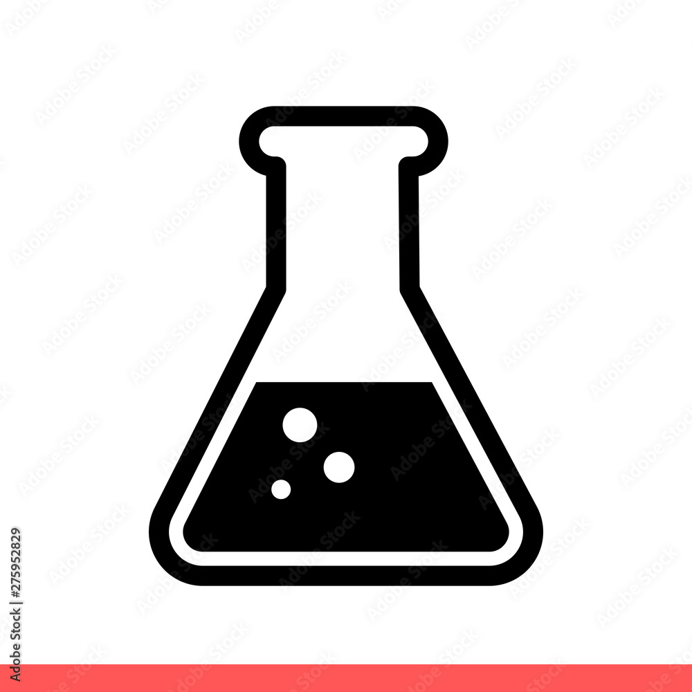 Test tube vector icon Test tube vector icon