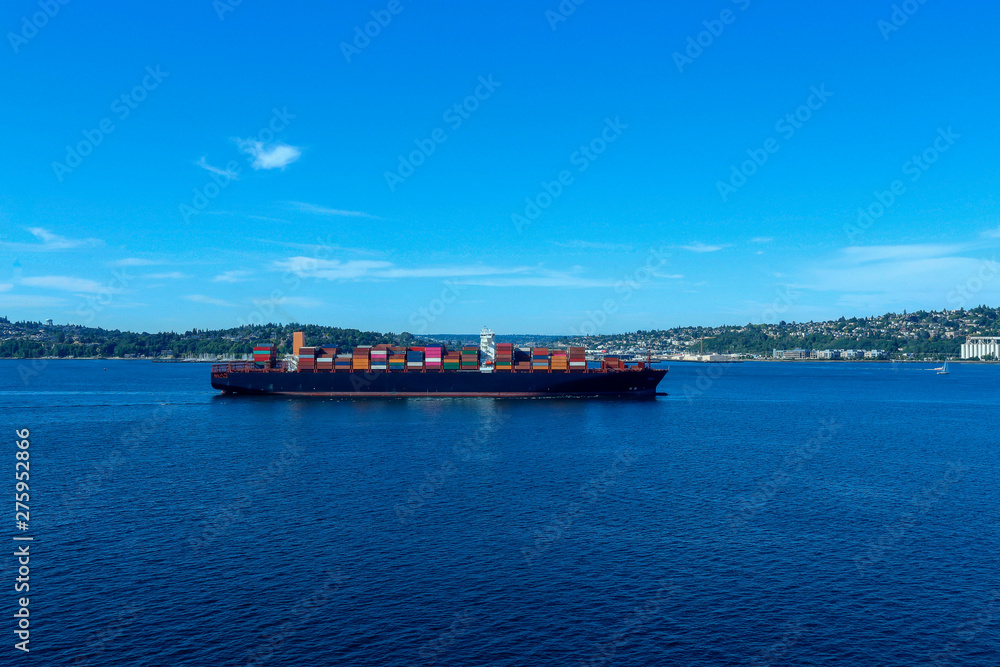 Obraz premium container ship