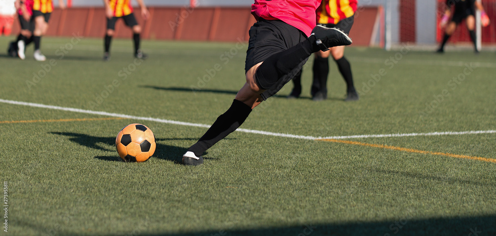 Soccer football, hot moments of soccer match Soccer football, hot moments of soccer match