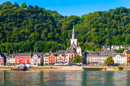 Sankt Goar town in Germany