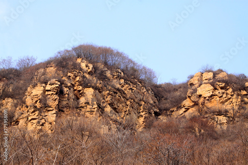 mountains natural scenery photo