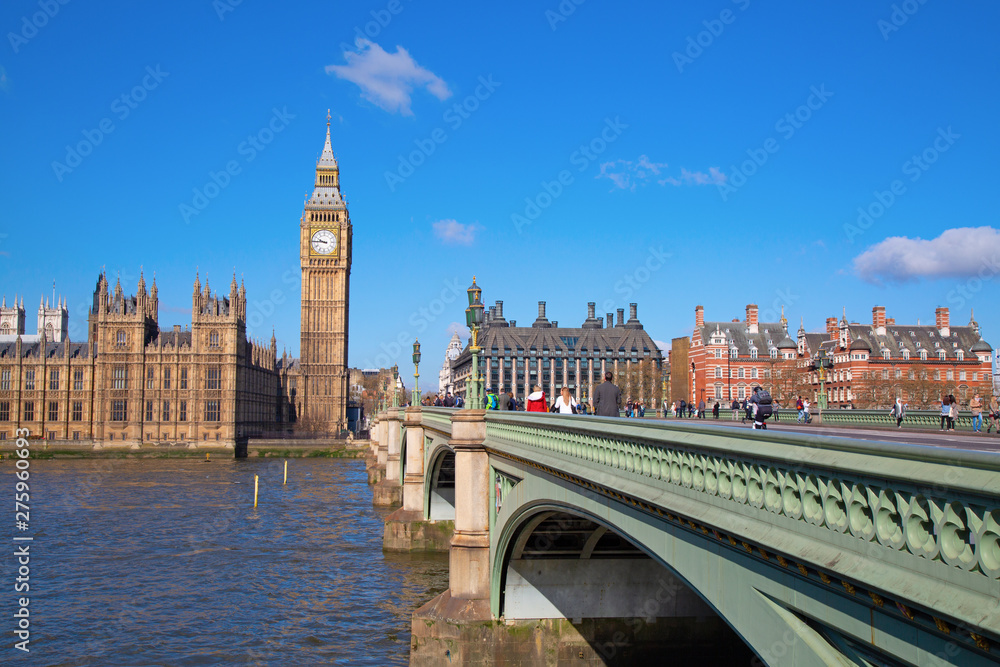 Fototapeta premium London. Big Ben clock tower.