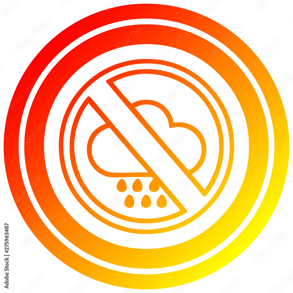 no bad weather circular in hot gradient spectrum no bad weather circular in hot gradient spectrum