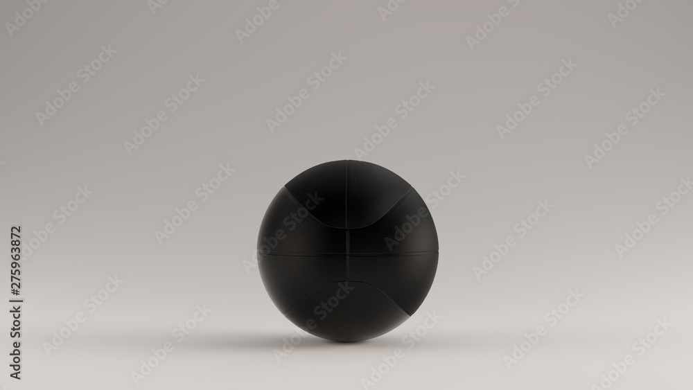 Black Basketball 3d illustration 3d render Black Basketball 3d illustration 3d render