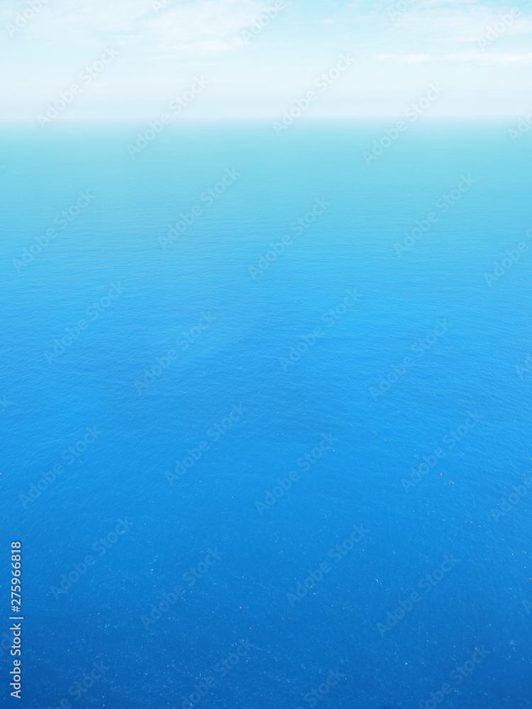 真っ青な海 真っ青な海