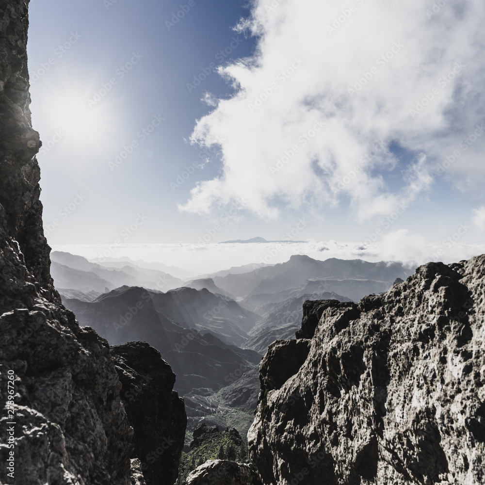 view of mountains