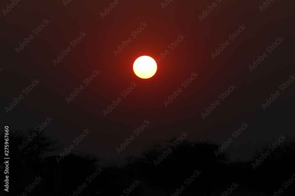 beautiful sunset - Namibia Africa beautiful sunset - Namibia Africa