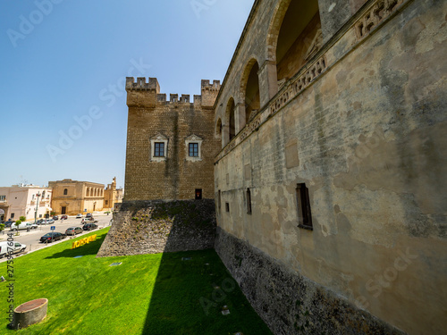 Norman-Swabian Castle. Mesagne. Puglia. Italy, June 2019