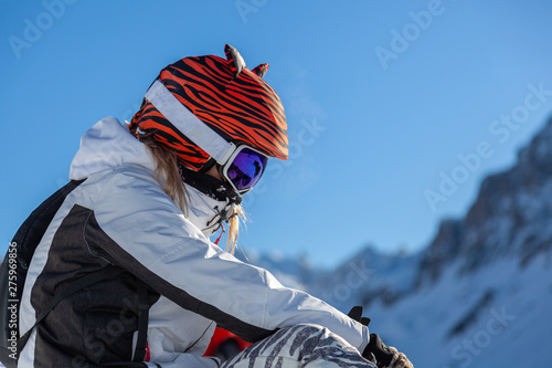 rider in full concentration 