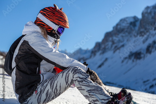 rider in full concentration 