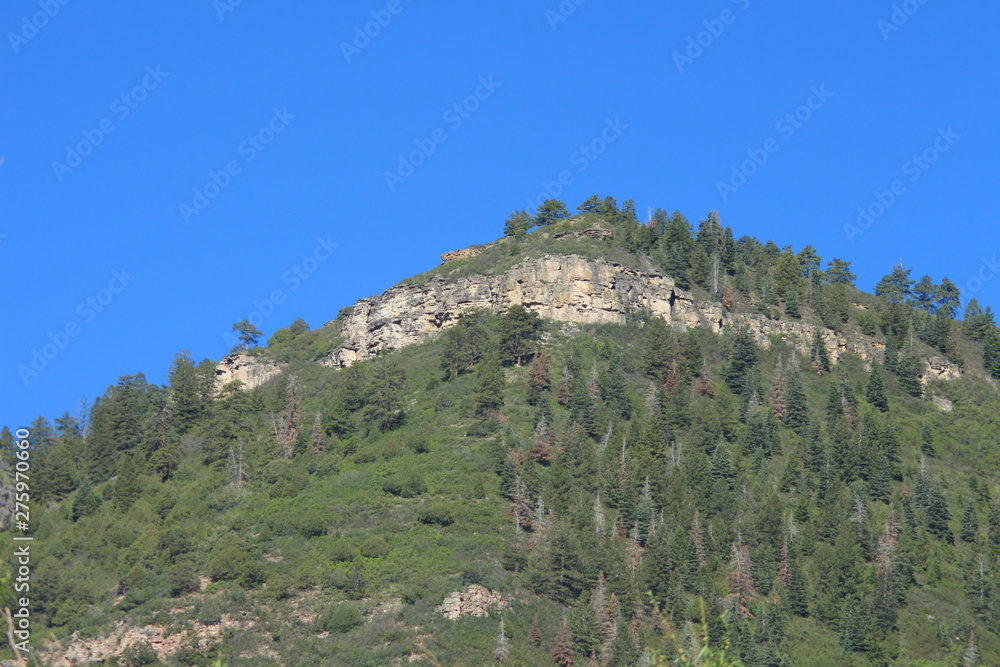 Baldy Peak Mountain Ouray Colorado