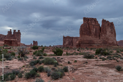 red mountain, rare formations, arches national park