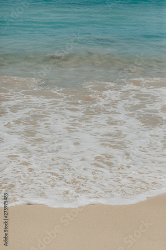 Wallpaper Mural ocean landscape. sand beach and water of blue ocean Torontodigital.ca