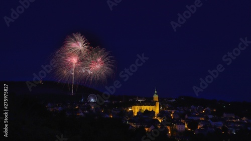 feuerwerk in annaberg-buchholz photo