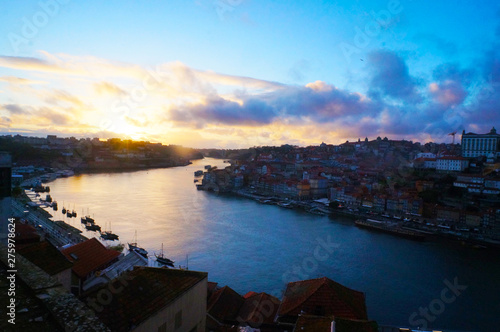 River  Douro in Porto ,Portugal 
