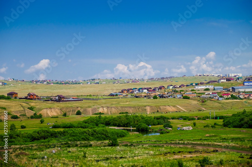 countryside, summer, village, meadow, pasture, agriculture,