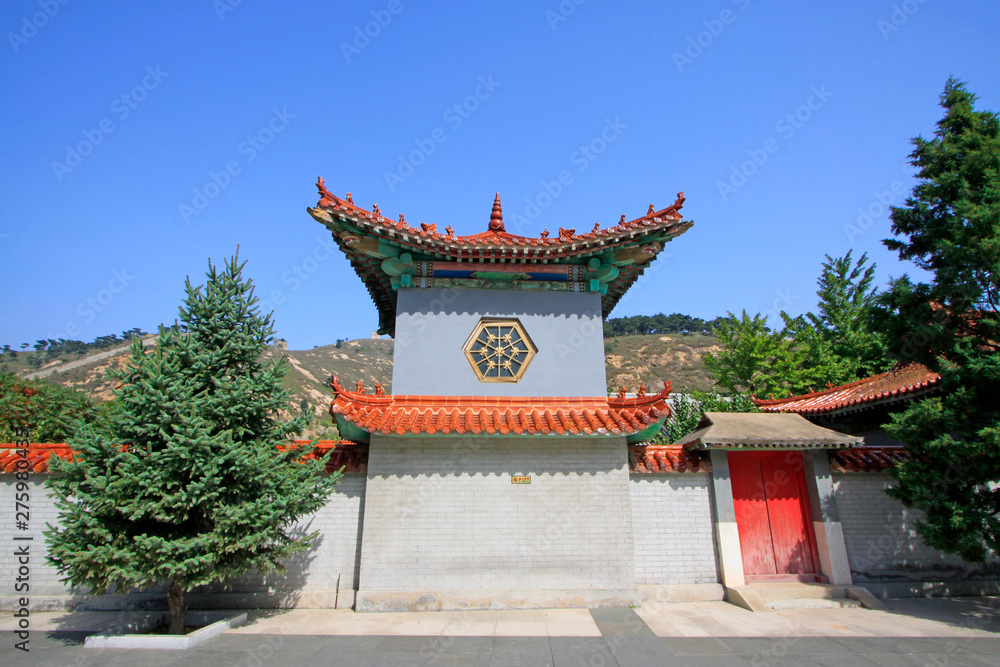 Temple landscape architecture in ancient China Temple landscape architecture in ancient China
