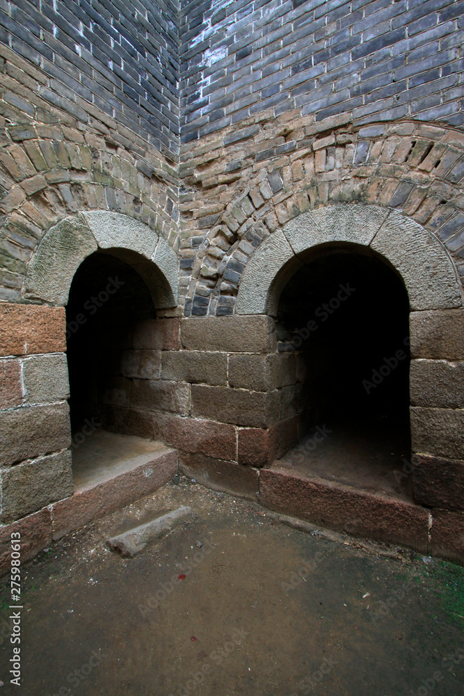 China's ancient city wall building landscape